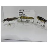 2 Heddons and a creek Chub