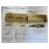 Creek Chub Pike with box and orig paperwork