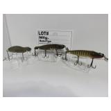 2 Creek Chubs and a Heddon