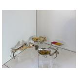 Lot of 4 Burre-Frog-spoons