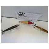 3 Vintage Lures unk mfg