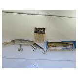 2 rebel Lures / one in orig. box