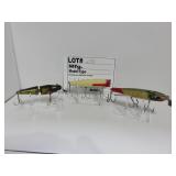 3 Creek Chubs - Darter-Jointed Pike - Pike