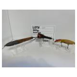 3 Vintage wood lures.. Unk Mfg.