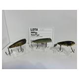 2 Creek Chub and a South Bend