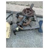 Two propane burners