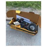 DeWalt corded grinder with brush and accessories