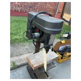 Small table top drill, press, variable speed