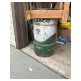 Vintage Texaco 15 gallon oil drum