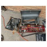 Tool Box with large a lot of miscellaneous tools