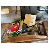Sandpaper, abrasives, wire, cable, caulking, gun