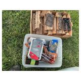 . Barbecue wood, Supplies, grill, aluminum, trays,