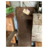Large piece of slightly curved (convex) 1/4 inch .