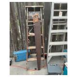 Antique Buck saw with ladder