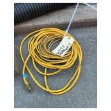 Two yellow extension cords