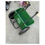 Scotts fertilizer drop spreader fold up