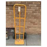 Two wheel cart with pneumatic tires