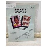 2001 BECKETT BASEBALL PRICE GUIDE REPRINT OF #1