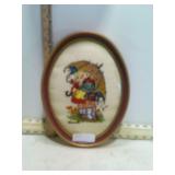 VINT. NEEDLE POINT FRAMED