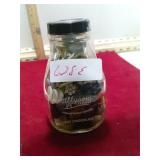 JAR OF VINT. BUTTONS