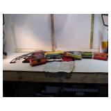 **WYANDOTTE HAFNER WIND UP TIN TRAIN SET