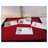 4 POST CARD FIRST DAY OF ISSUE