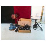 MYSTERY BOX INCLUDES ANTIQUE PLYMOUTH LIGHT