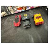 3 TOY CARS & TRUCKS