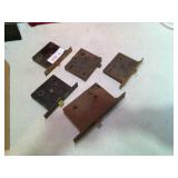 5 VINT. DOOR LATCHES