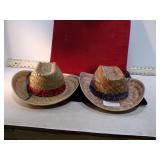 2 COYBOY HATS