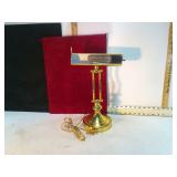 ADJUSTIBLE BRASS OFFICE LAMP