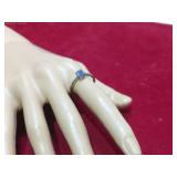 2G MARKED 925 RING SIZE 8