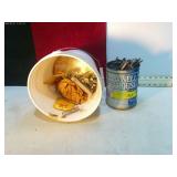 **BUCKET OR NAILS A LOT ARE SQUARE