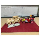 2 TOY CARS 1 IS MICKEY MOUSE