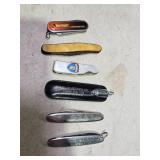 6 VINT KNIVES