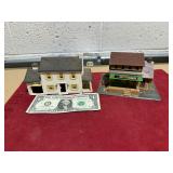 2 SM. BUILDINGS FOR RAILROAD SET