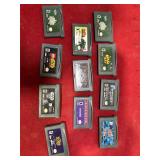 11 GAME BOY CARTRIDGES