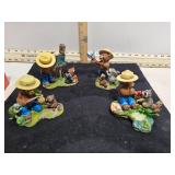 SMOKEY THE BEAR FIGURES