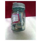 VINT. JAR OF BUTTONS