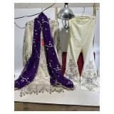 SOUTH ASIAN EMBROIDERED BRIDAL SUITE SET NWT