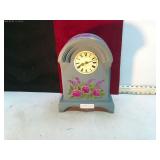 **HAND PAINTED WOODEN CLOCK