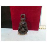 VINT. CAST IRON PULLEY