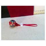 ROSEMALED CHRISTMAS ORNAMENT