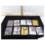 10 #'D FOOTBALL CARDS