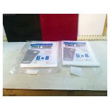 2 6'X8' POLY TARPS NIP