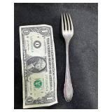 80% SILVER MARKED FORK 36G