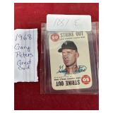 1968 GARY PETERS CARD