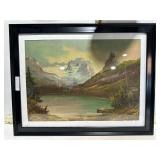 **LG FRAMED PRINT