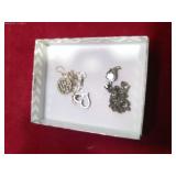 2 MARKED 925 NECKLACES 8G