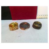 3 MCM ASH TRAYS